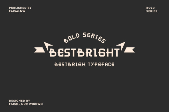 Bestbright: A Vintage-Inspired Display Font for Bold Campaigns