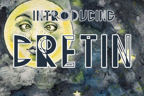 Cretin Font for Handmade Creations