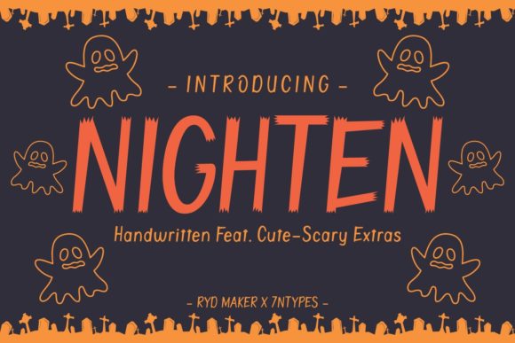Discover Nighten: A Cool Display Font for Editorial Design