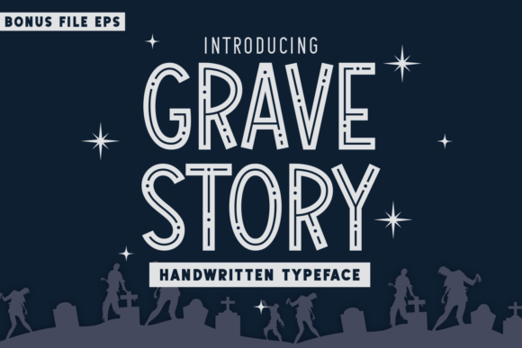 Grave Story Font for Web Design and Branding