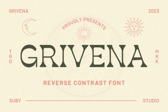 Grivena Font for Modern Web Design