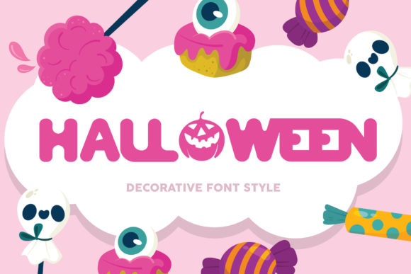 Halloween Cute: A Spooky Display Font for Creative Projects