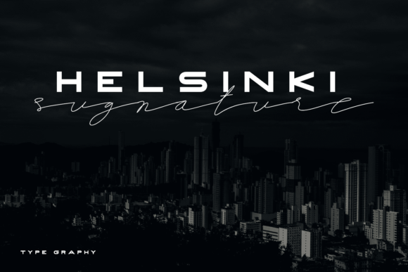 Helsinki Signature: A Modern Font for Editorial Elegance