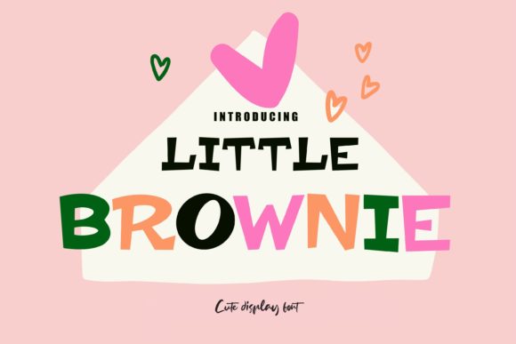 Little Brownie Font for Eye-Catching Brand Content