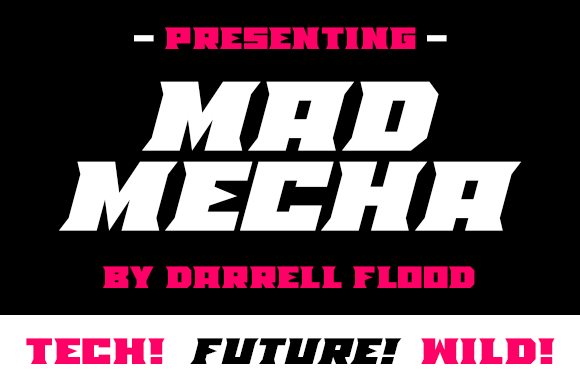 Mad Mecha Font for Professional Branding