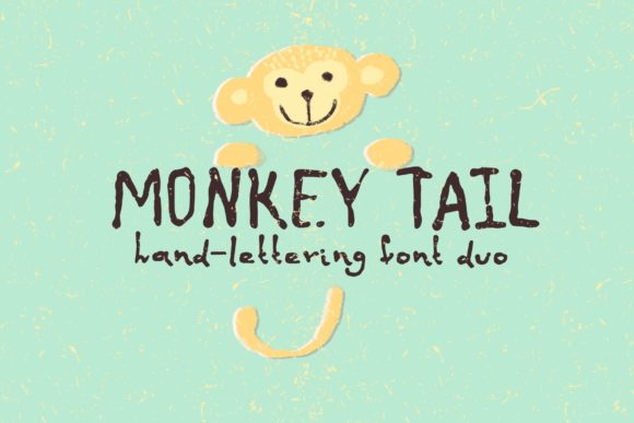 Monkey Tail: A Playful Font for Editorial Design