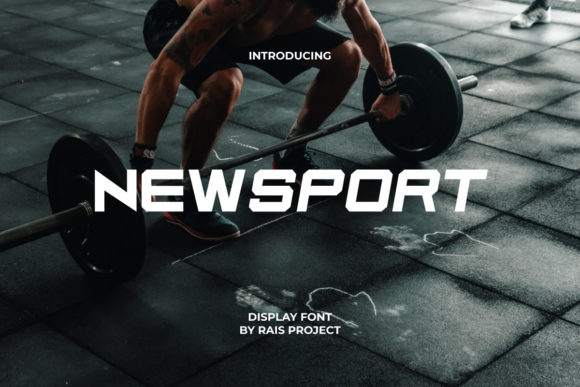 Newsport: A Sporty Display Font for Modern Campaigns