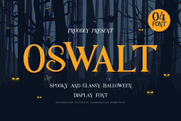 Oswalt Display Font for Web Design