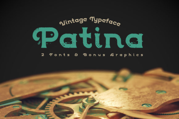 Patina: A Display Font for Bold Branding and Visual Impact