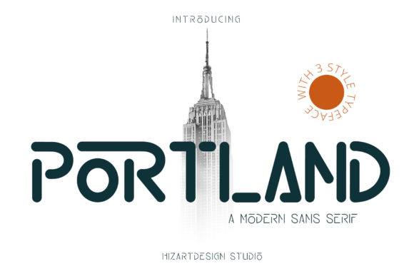 Portland Font for Business Branding