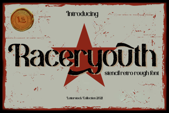 Raceryouth: A Bold Display Font for Modern Branding