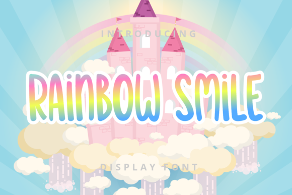 Rainbow Smile Font for Business Branding