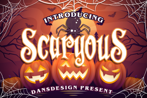 Scaryous Font for Halloween-Themed Marketing