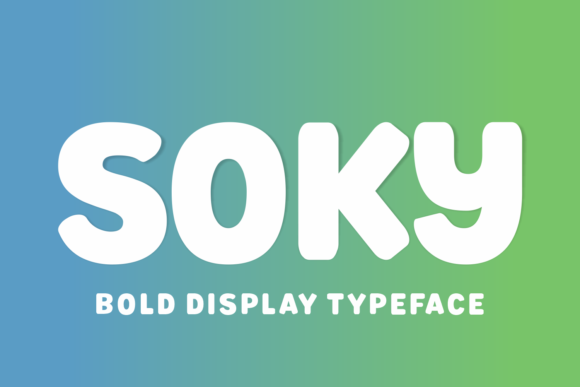 Soky Display Font for Web Design