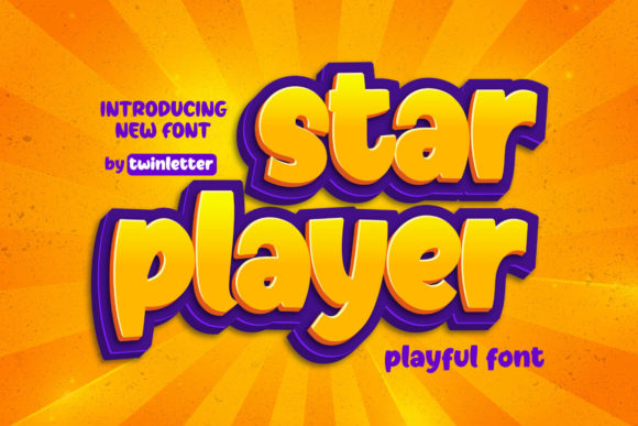 Star Player Font for Web Design