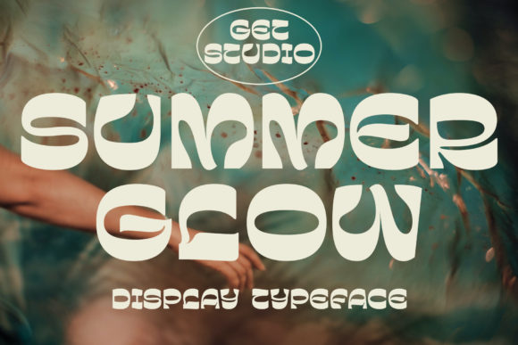 Summer Glow: A Retro Display Font for Bold Campaigns