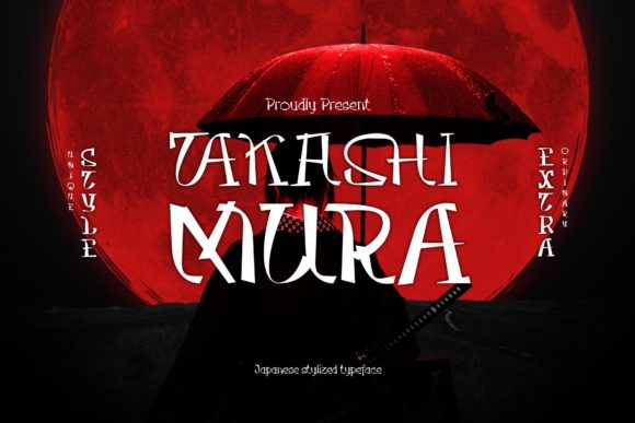 Takasimura Font for Handmade Creations