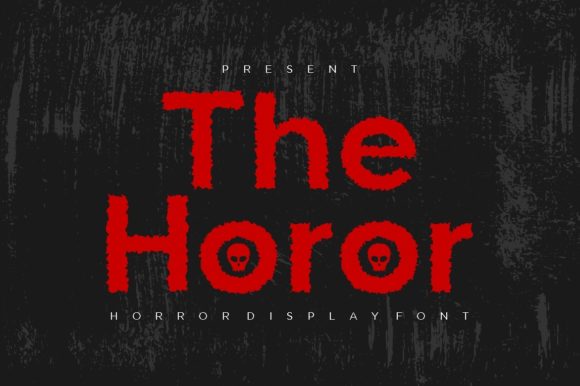 The Horor Font for Spooky Web Design