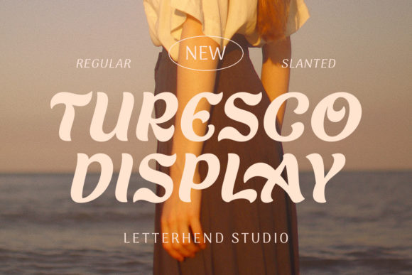 Turesco Display Font for Web Design