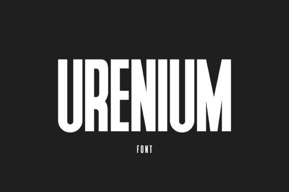 Urenium: A Modern Font for Professional Branding