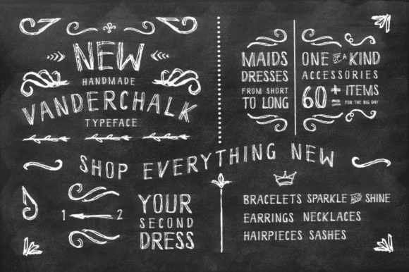 Vanderchalk Display Font for Web Design